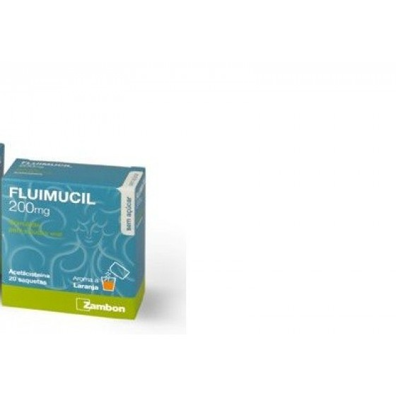 Fluimucil, 200 mg x 20 gran sol oral saq