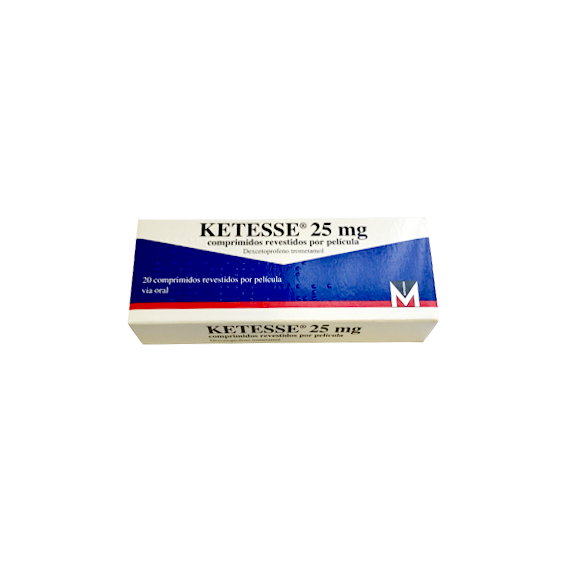 Ketesse, 25 mg x 20 comp rev