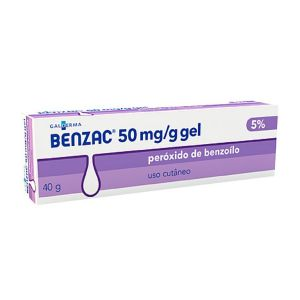 Benzac 5 , 50 mg/g Bisnaga 40 g Gel