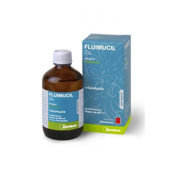 Fluimucil 2%, 20 mg/mL-200 mL x 1 sol oral mL