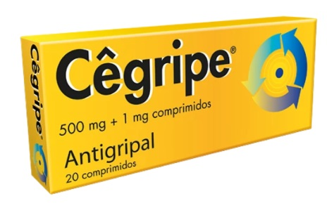 C�gripe, 1/500 mg x 20 comp