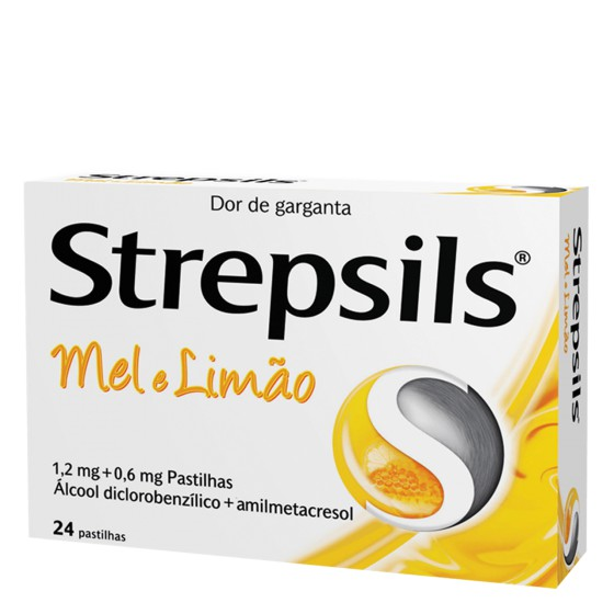 Strepsils Mel e lim�o, 1,2/0,6 mg x 36 pst