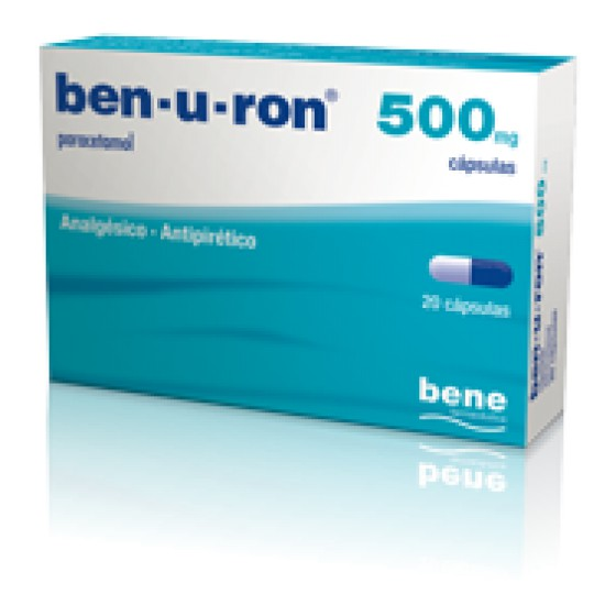 Ben-U-Ron, 500 mg x 20 c�ps