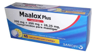 Maalox Plus, 200/200/26,25mg x 40 comp mast