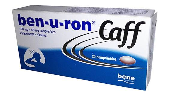 Ben-u-ron Caff, 500/65 mg x 20 comp