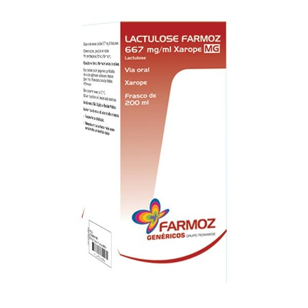 Lactulose Farmoz MG, 667 mg/mL x 1 xar frasco