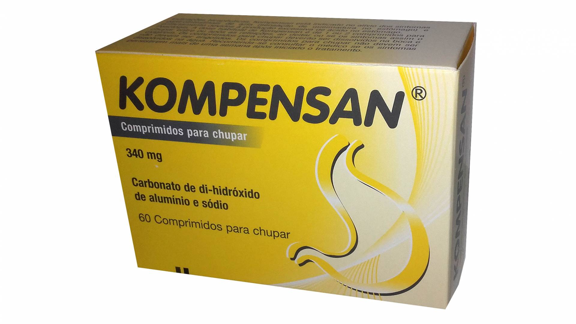 Kompensan, 340 mg x 60 comp mast