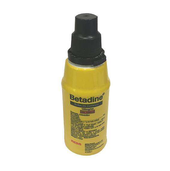 Betadine, 100 mg/mL-125mL x 1 sol cut