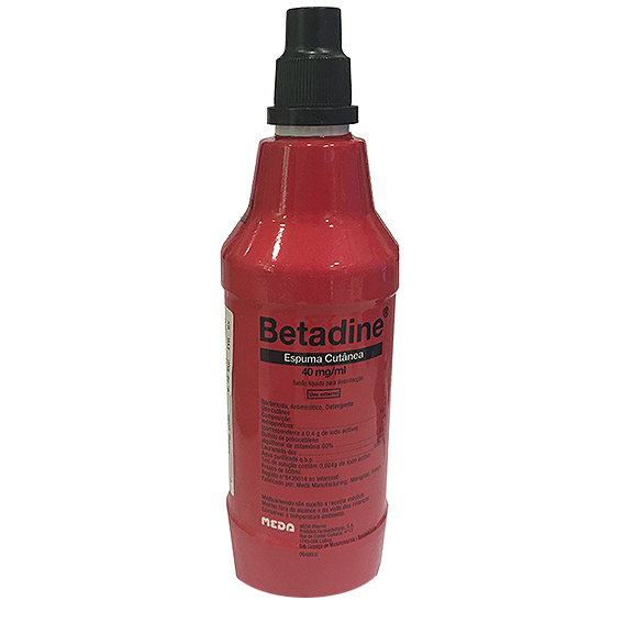 Betadine, 40 mg/mL-500 mL x 1 esp cut