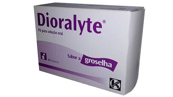 Dioralyte (Sabor Groselha) x 20 p� sol oral saq
