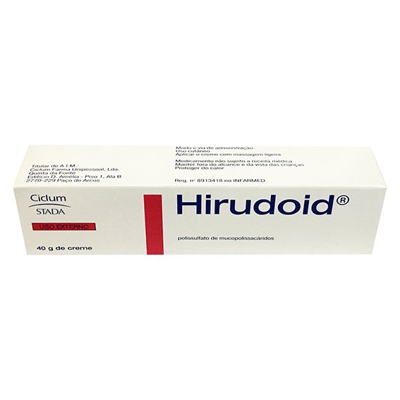 Hirudoid, 3 mg/g-40 g x 1 creme bisnaga