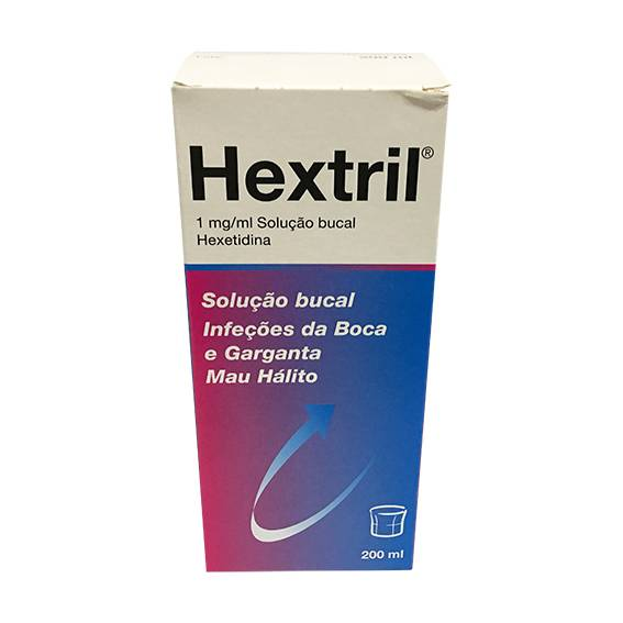 Hextril, 1 mg/mL-200 mL x 1 sol bucal frasco