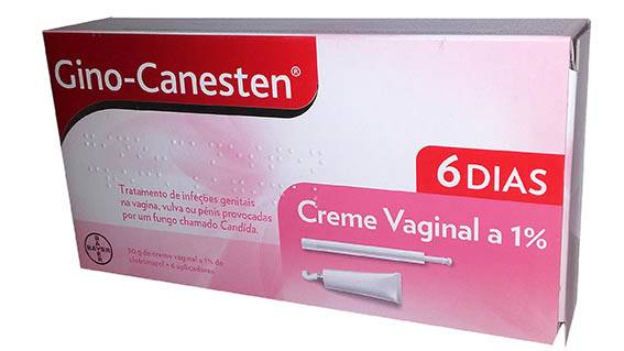 Gino-Canesten, 10 mg/g-50 g x 1 creme vag bisnaga