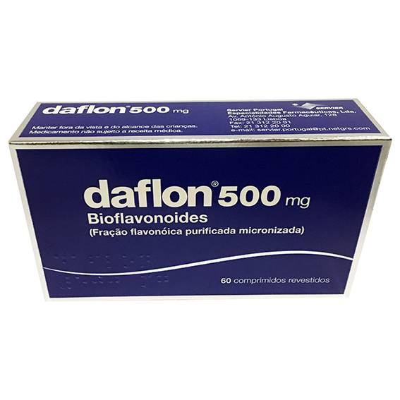 Daflon 500, 500 mg x 60 comp rev