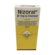 Nizoral, 20 mg/g-100 mL x 1 champ frasco