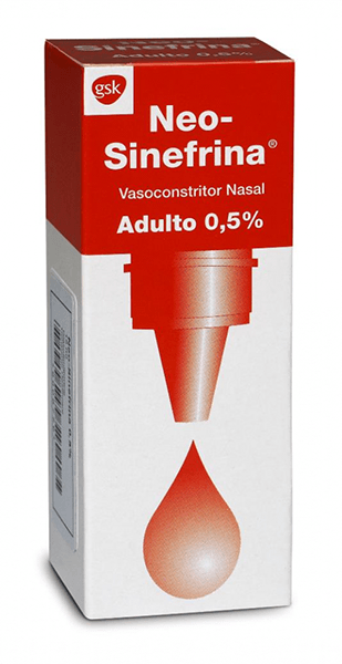 Neo-Sinefrina, 5 mg/mL-15 mL x 1 sol nasal conta-gotas