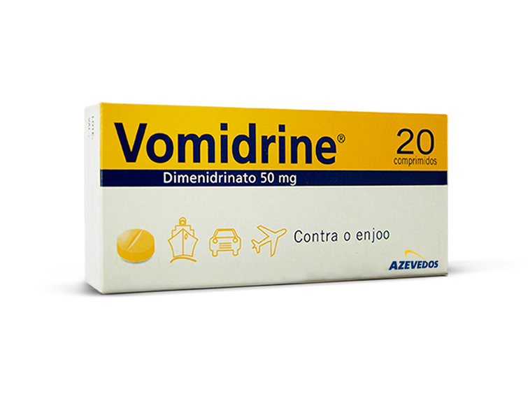 Vomidrine, 50 mg x 20 comp