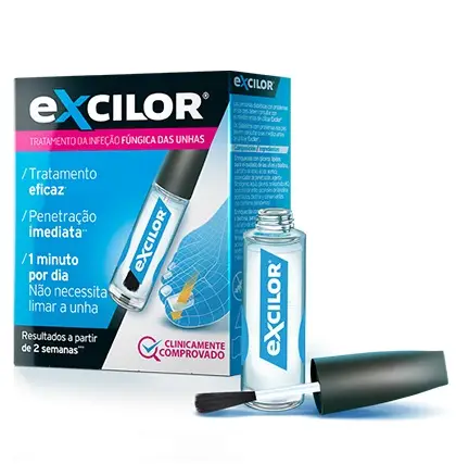 Excilor Sol Fungica Unhas 3,3Ml