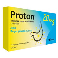 Proton, 20 mg x 14 cáps gastrorresistente