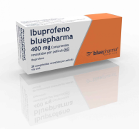 Ibuprofeno Bluepharma MG, 400 mg x 20 comp rev