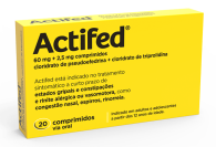 Actifed, 60/2,5 mg x 20 comp, 60 mg + 2.5 mg x 20 comp