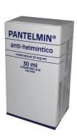 Pantelmin, 20 mg/mL-30 mL x 1 susp oral medida